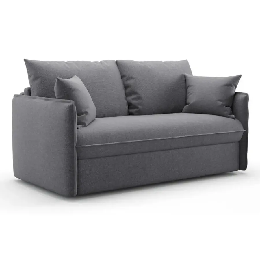 Calicosy - Slaapbank MIRA - Grijs - 90x185x104 cm