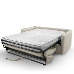 Slaapbanken|Slaapbanken-Calicosy - Slaapbank MIRA - Ecru - 90x185x104 cm