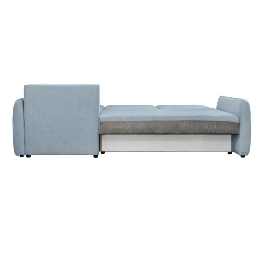 Slaapbanken|Slaapbanken-Calicosy - Slaapbank NAOMI - Blauw - 90x260x175 cm