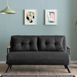 Slaapbanken|Slaapbanken-Calicosy - Slaapbank voor 2 personen SANDO - 50x133x41 cm