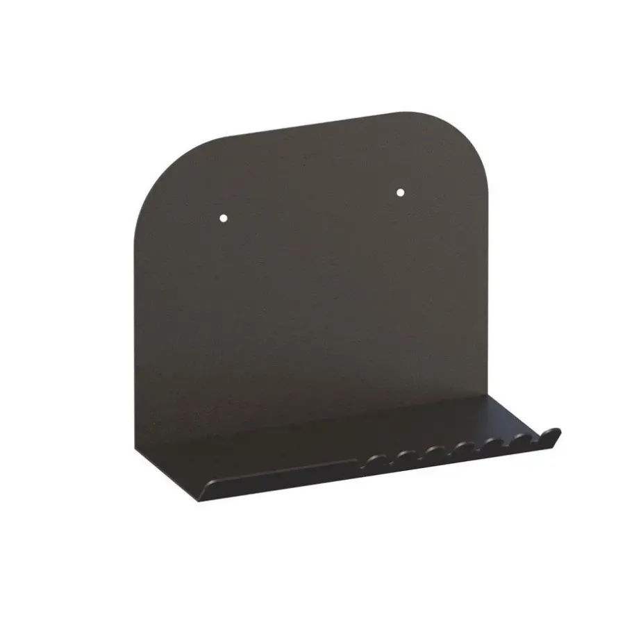 Wandplanken-Calicosy - Wandrek NOVA - Zwart - 23x28x12 cm