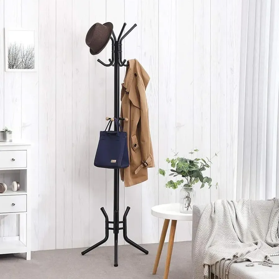Songmics CALICOSY - Zwarte - - 49x178x49 cm