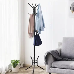 Songmics CALICOSY - Zwarte - - 49x178x49 cm