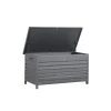 Kussenboxen-Garden Impressions Cambridge kussenbox - aluminium - 141x73 cm - carbon black