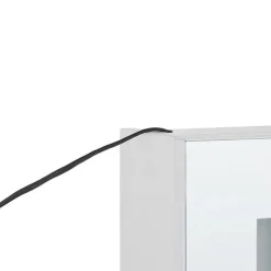 Spiegelkasten-Beliani CAMERON - Badkamermeubel - Wit - Multiplex