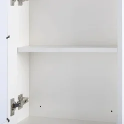 Spiegelkasten-Beliani CAMERON - Badkamermeubel - Wit - Multiplex