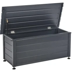 Leen Bakker CAMPALTO - Kussenbox - Donkergrijs - 113 x 50 cm - Aluminium