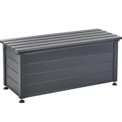 Leen Bakker CAMPALTO - Kussenbox - Donkergrijs - 113 x 50 cm - Aluminium
