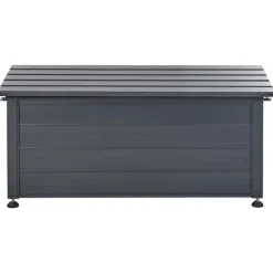 Leen Bakker CAMPALTO - Kussenbox - Donkergrijs - 113 x 50 cm - Aluminium