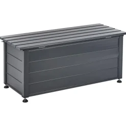 Leen Bakker CAMPALTO - Kussenbox - Donkergrijs - 113 x 50 cm - Aluminium
