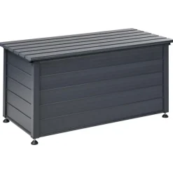 Leen Bakker CAMPALTO - Kussenbox - Donkergrijs - 123 x 60 cm - Aluminium