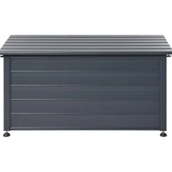 Leen Bakker CAMPALTO - Kussenbox - Donkergrijs - 123 x 60 cm - Aluminium