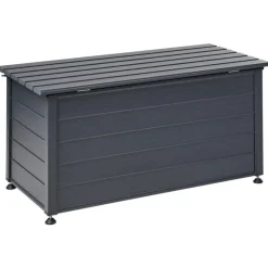 Leen Bakker CAMPALTO - Kussenbox - Donkergrijs - 123 x 60 cm - Aluminium