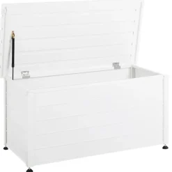 Leen Bakker CAMPALTO - Kussenbox - Wit - 123 x 60 cm - Aluminium