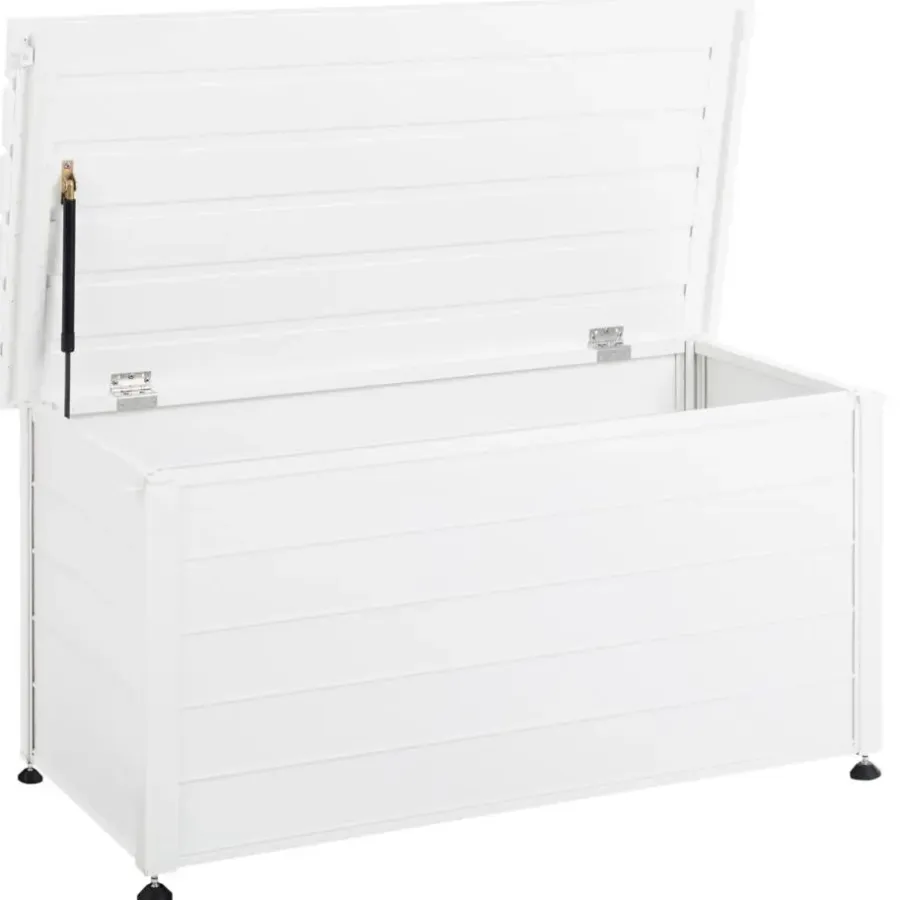 Leen Bakker CAMPALTO - Kussenbox - Wit - 123 x 60 cm - Aluminium