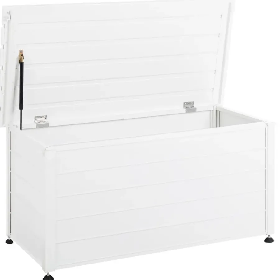 Leen Bakker CAMPALTO - Kussenbox - Wit - 123 x 60 cm - Aluminium