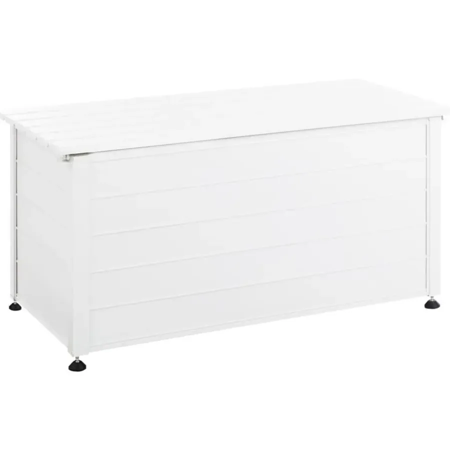 Leen Bakker CAMPALTO - Kussenbox - Wit - 123 x 60 cm - Aluminium