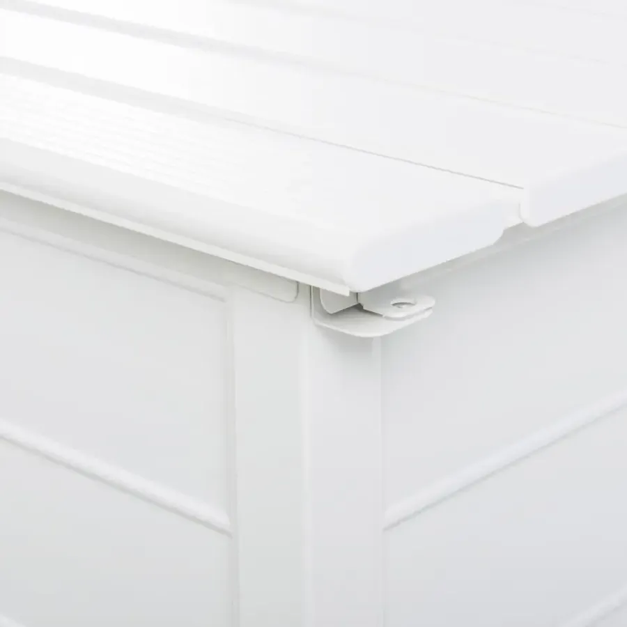 Leen Bakker CAMPALTO - Kussenbox - Wit - 123 x 60 cm - Aluminium