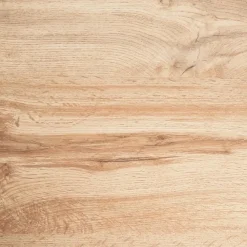 Ronde Eettafels-Beliani CARLEA - Uitschuifbare eettafel - Lichtbruin - MDF