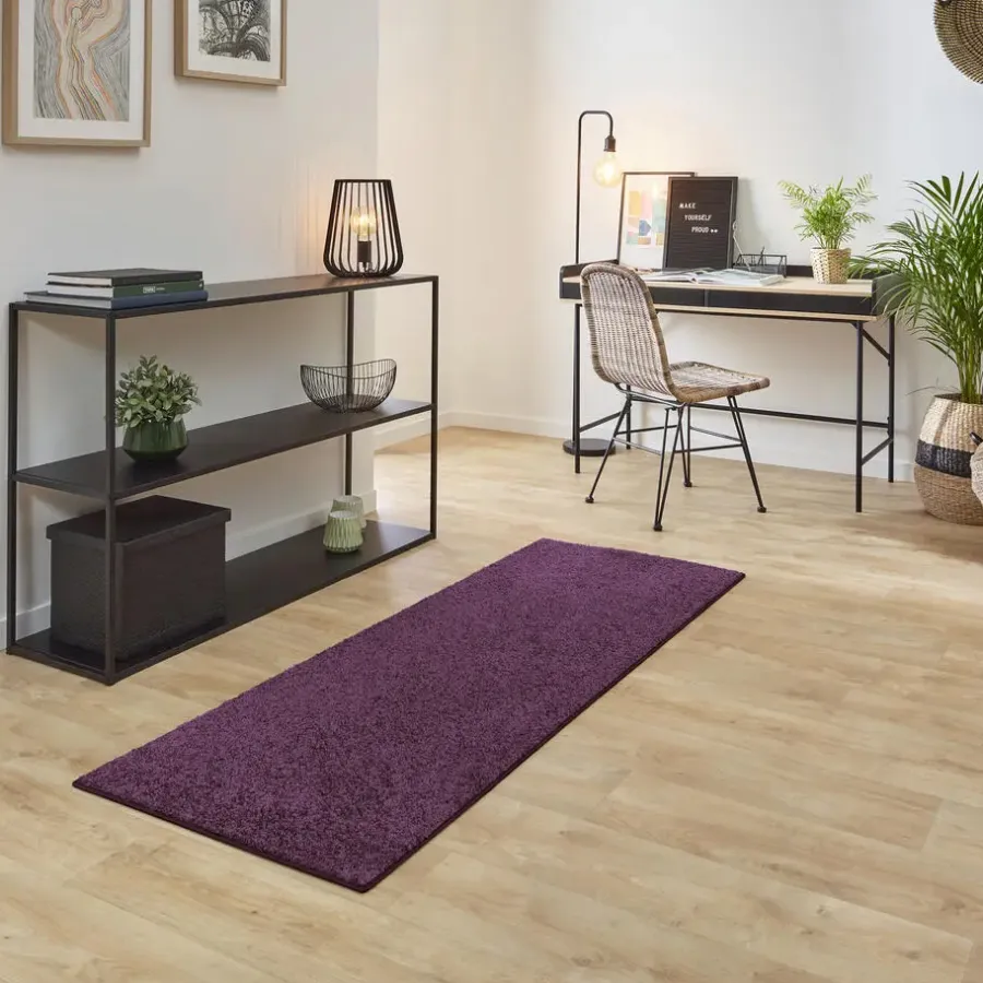 Vloerkleden Kinderkamer-Carpet Studio Ohio Loper - Paars - 67x180cm