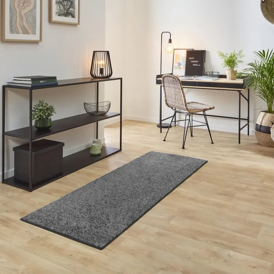 Vloerkleden Kinderkamer-Carpet Studio Ohio Loper - Grijs - 67x180cm