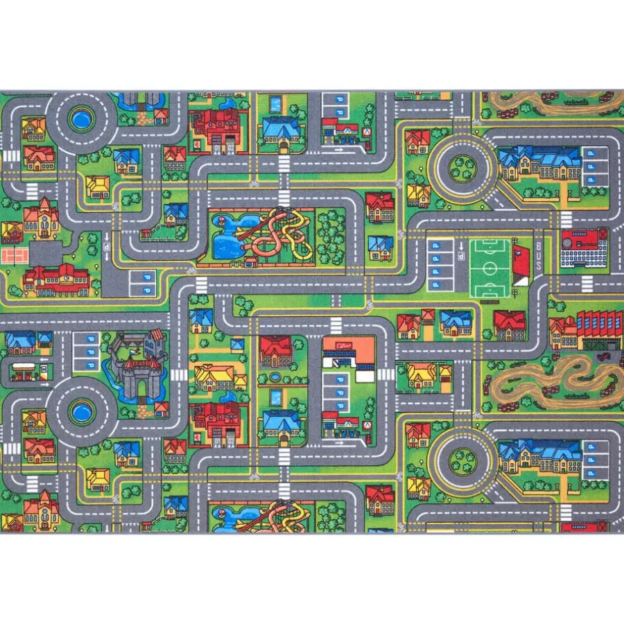 Carpet Studio Playcity Speelkleed - Meerkleurig - 140x200cm