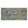 Vloerkleden Kinderkamer-Carpet Studio Playcity Speelkleed - Meerkleurig - 95x200cm