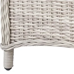 Beliani CASCAIS - Tuinstoel set van 2 - Beige - PE rotan