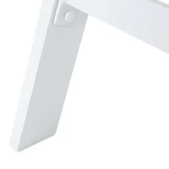 Ligbedden-Beliani CATANIA - Strandstoel - Wit - Aluminium