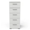 CBA Ladekast Izzy - 41,9 x 39,8 x 101,8 cm - Wit