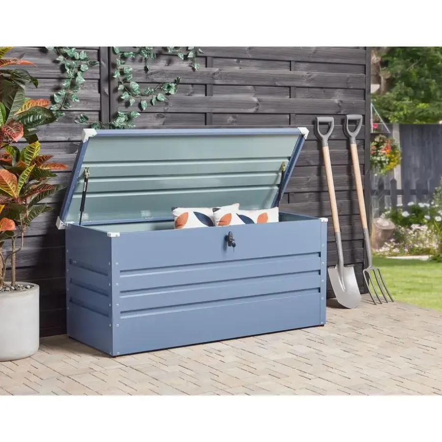 Leen Bakker CEBROSA - Kussenbox - Blauw - 400 l - Staal