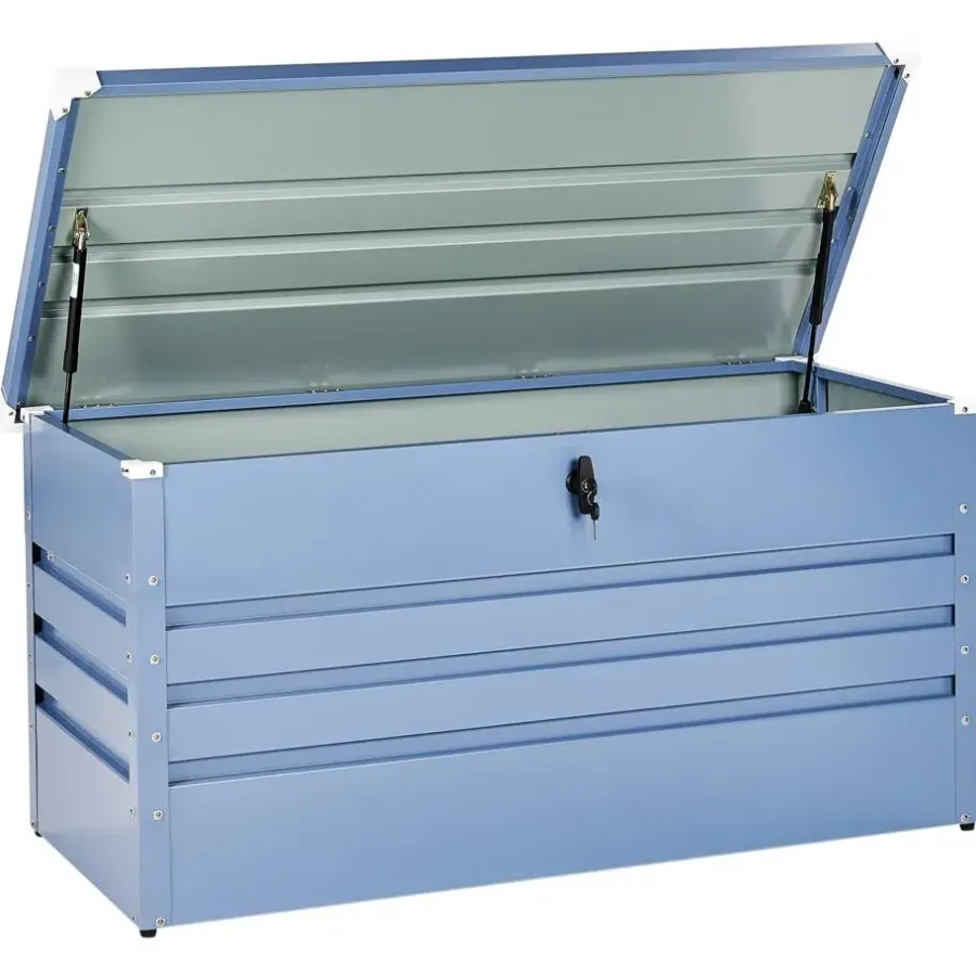Leen Bakker CEBROSA - Kussenbox - Blauw - 400 l - Staal