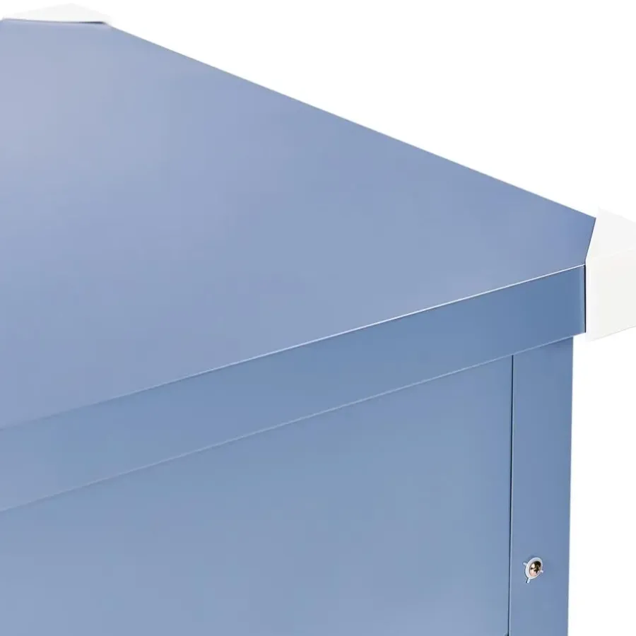 Leen Bakker CEBROSA - Kussenbox - Blauw - 600 l - Staal