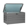 Kussenboxen-Beliani CEBROSA S - Kussenbox - Grijs - Staal