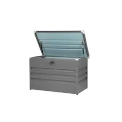 Kussenboxen-Beliani CEBROSA S - Kussenbox - Grijs - Staal