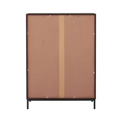 Ladekasten|Ladekasten-Loft24 Celine - Commode met 4 laden in walnoot spaanplaat
