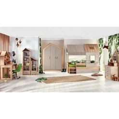 Merkloos Cento bedhuisje kinderbed large kinderkamer 200 x 90 cm