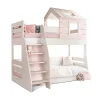 Merkloos Cento Pink stapelbed bedhuisje meisjeskamer 200x90 - 200x100 cm