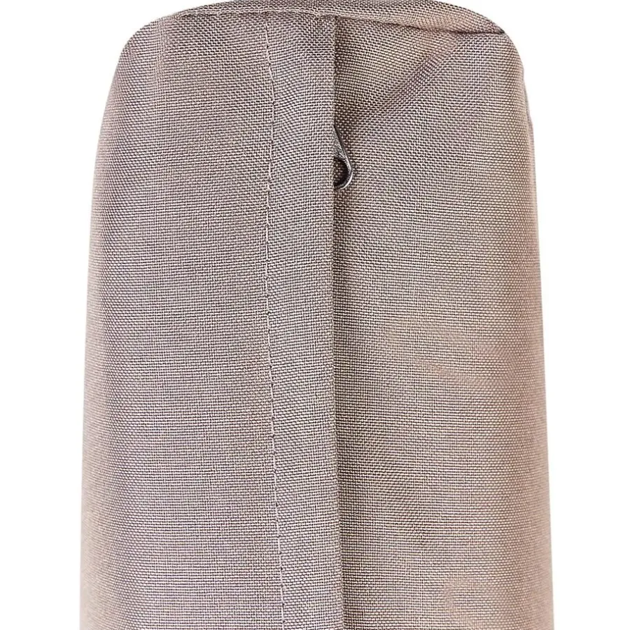 Loungeset Elementen-Beliani CERRETO - Hoekmodule tuin - Taupe - Bamboe