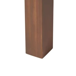 Tuintafels-Beliani CESANA - Tuintafel - Donkerhout - 100 x 180/240 cm - Acaciahout