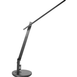 Bureaulampen|Bureaulampen-Leen Bakker CETUS - Bureaulamp LED - Grijs - Synthetisch materiaal