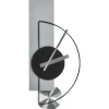 Leen Bakker CEVINS - Wandklok - Lichtgrijs - Staal