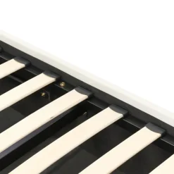 Twijfelaars-Leen Bakker CHALLANS - Bed met opbergruimte - Off-white - 140 x 200 cm - Stof