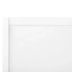Twijfelaars-Beliani CHAMPAGNAT - Tweepersoonsbed - Wit - 140 x 200 cm - Rubberhout