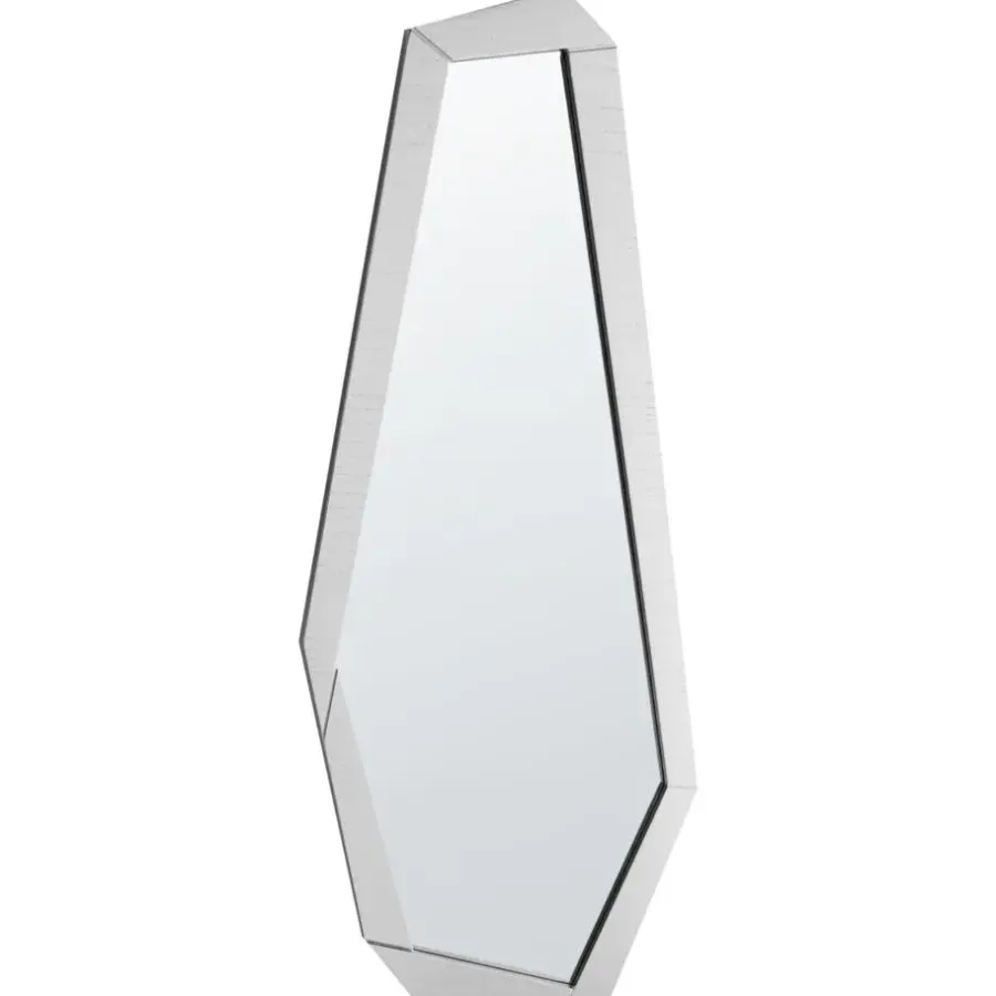 Spiegels-Leen Bakker CHANU - Wandspiegel - Zilver - Hout