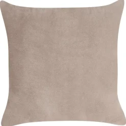 Loveseats-Beliani CHAUMONT - Chaise longue - Taupe - Rechterzijde - Fluweel