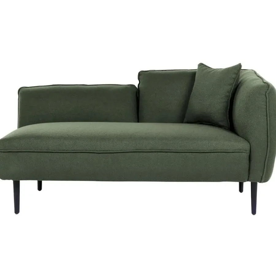 Beliani CHEVANNES - Chaise longue - Groen - Polyester