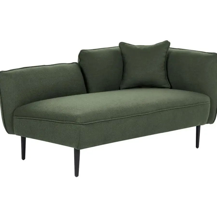 Beliani CHEVANNES - Chaise longue - Groen - Polyester