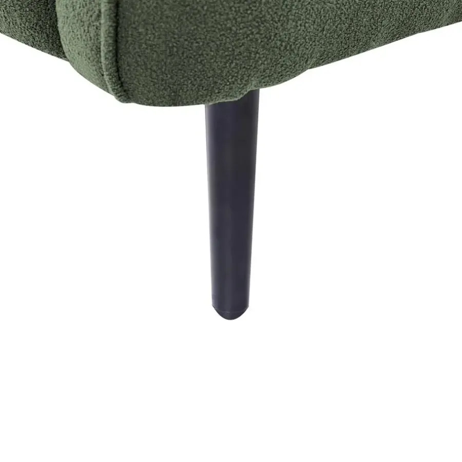 Beliani CHEVANNES - Chaise longue - Groen - Polyester