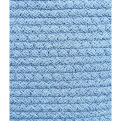 Opbergmanden-Beliani CHINIOT - Mand set van 2 - Blauw - Katoen